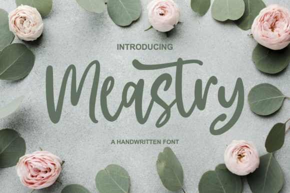 Meastry Font Poster 1