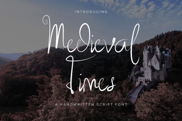 Medieval Times Font Poster 1
