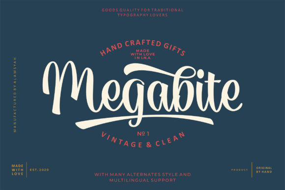 Megabite Font Poster 1