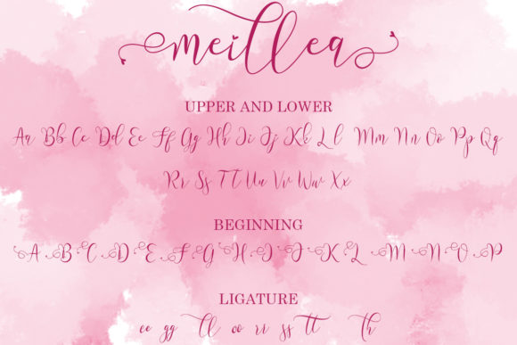 Meillea Font Poster 9