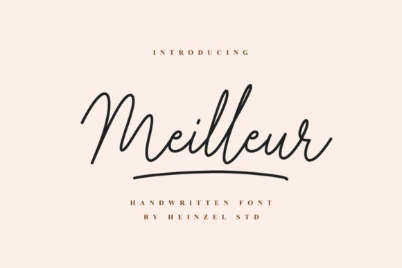 Meilleur Font Poster 1