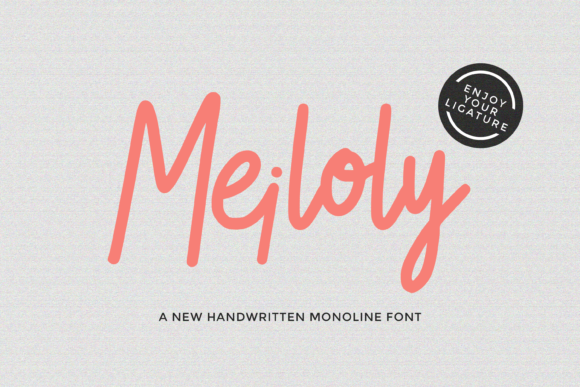 Meiloly Font Poster 1