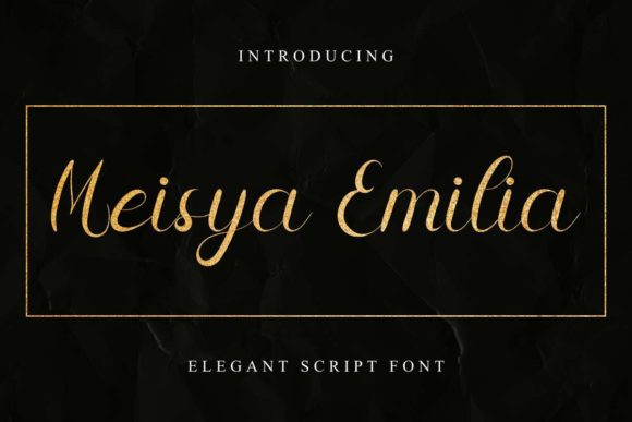 Meisya Emilia Font Poster 1