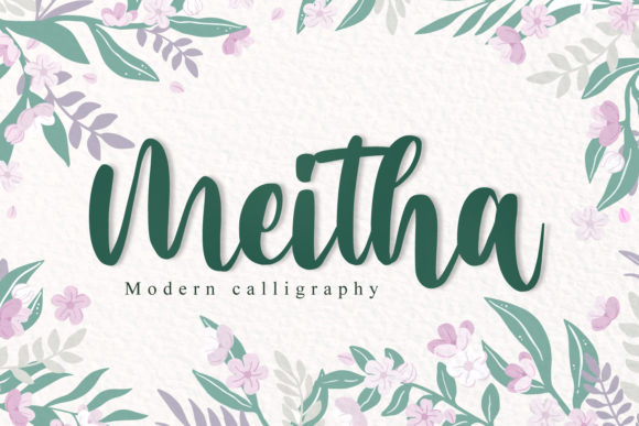 Meitha Font Poster 1