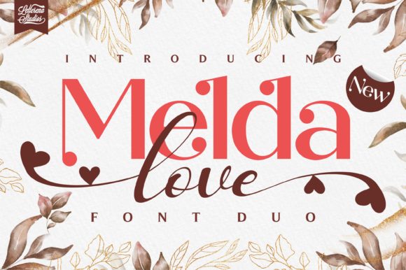 Melda Love Font Poster 1