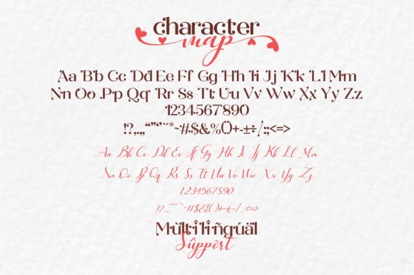 Melda Love Font Poster 14