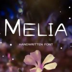 Melia Font Poster 1