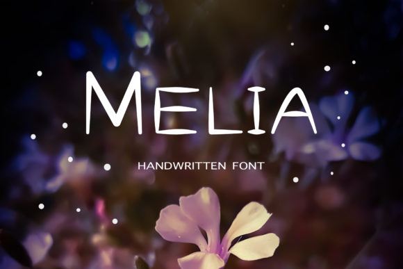 Melia Font Poster 1