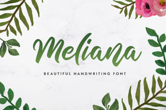 Meliana Font Poster 1