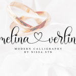 Melina Verlin Font Poster 1