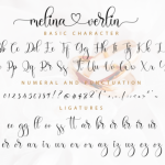 Melina Verlin Font Poster 11
