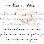 Melina Verlin Font Poster 12