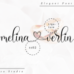 Melina Verlin Font Poster 10