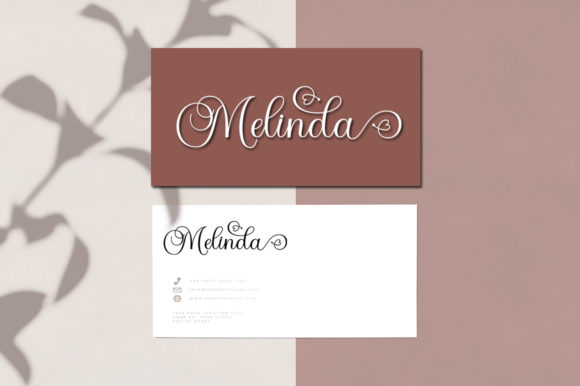 Melinda Font Poster 2