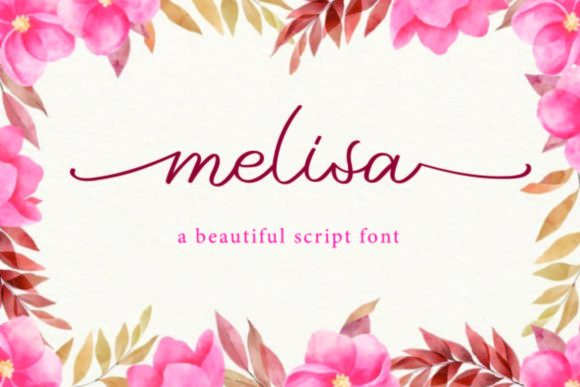 Melisa Font Poster 1