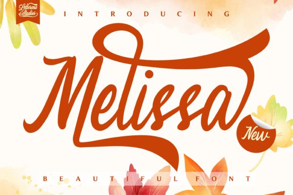 Melissa Font Poster 1