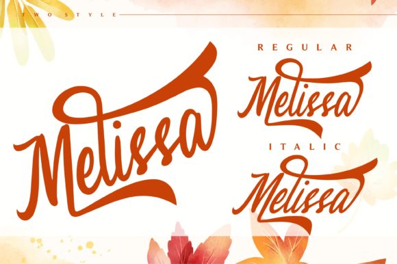 Melissa Font Poster 11