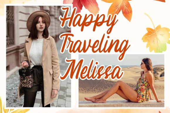 Melissa Font Poster 4