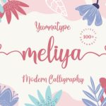 Meliya Font Poster 1