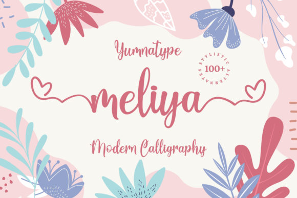 Meliya Font Poster 1