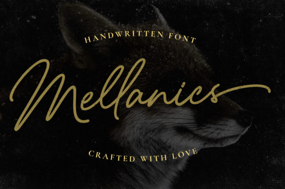 Mellanics Font Poster 1