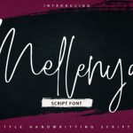 Mellenya Font Poster 1