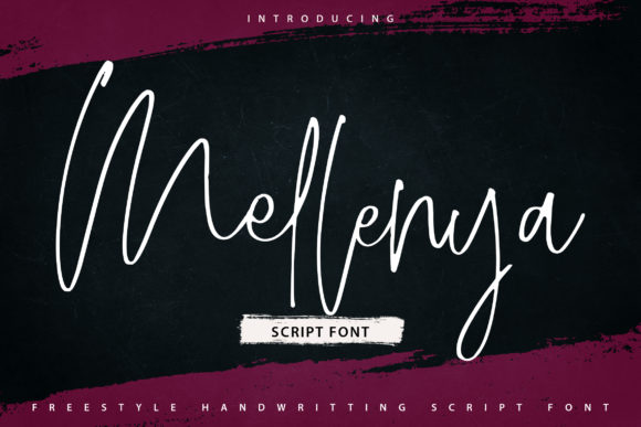 Mellenya Font Poster 1