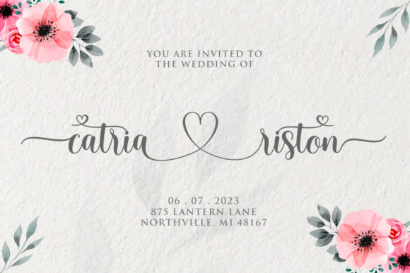 Mellisa Hella Font Poster 6
