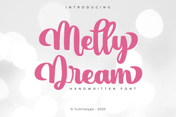 Melly Dream Font Poster 1