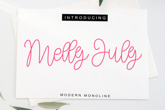 Melly July Font Poster 1