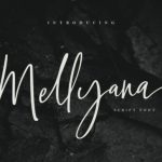 Mellyana Font Poster 1