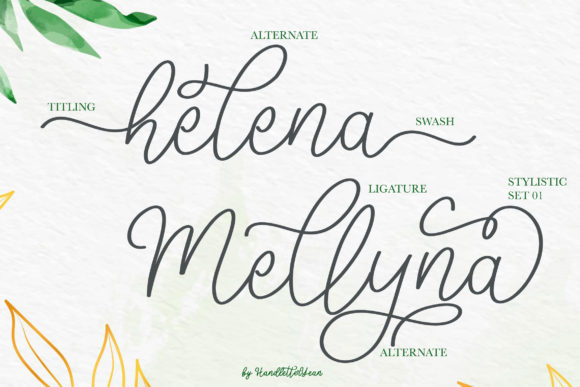 Mellyna Font Poster 11