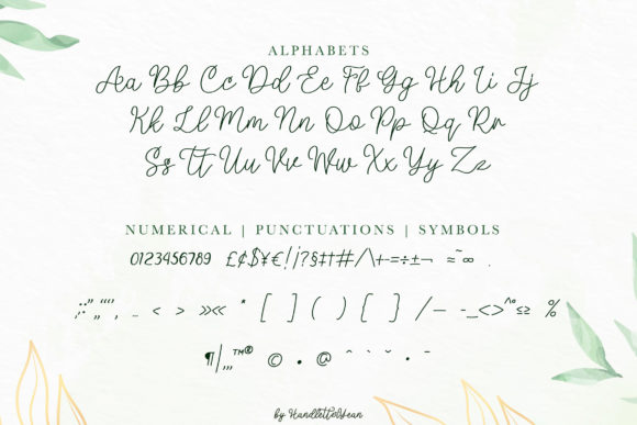 Mellyna Font Poster 12