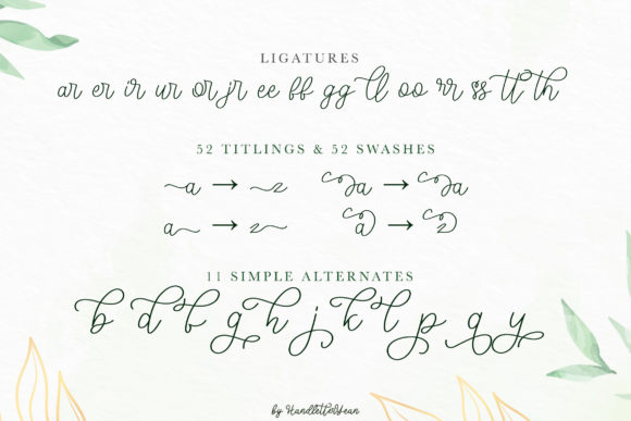 Mellyna Font Poster 13