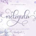 Melonida Font Poster 1