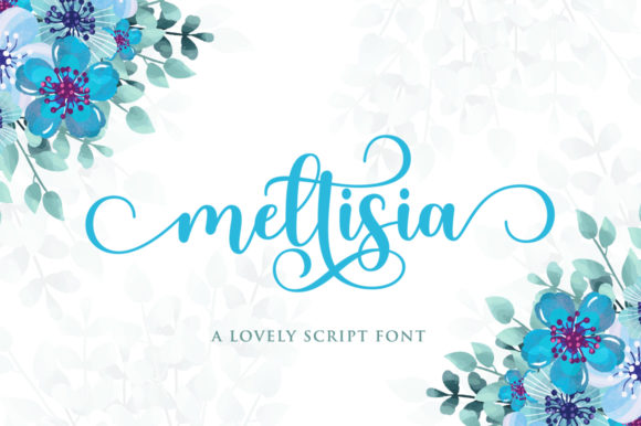 Meltisia Font Poster 1