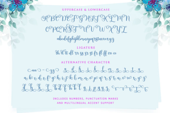 Meltisia Font Poster 8