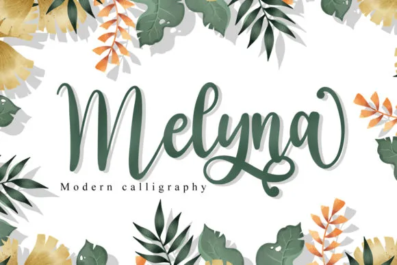 Melyna Font Melyna Font Poster 1