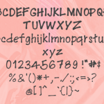 Memories Font Poster 2