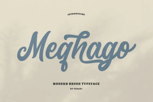 Meqhago Font Meqhago Font Poster 1