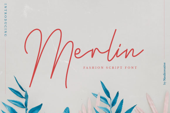 Merlin Font Poster 1