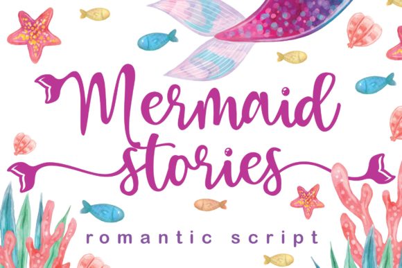 Mermaid Stories Font