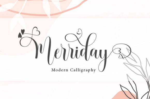 Merriday Font Poster 1