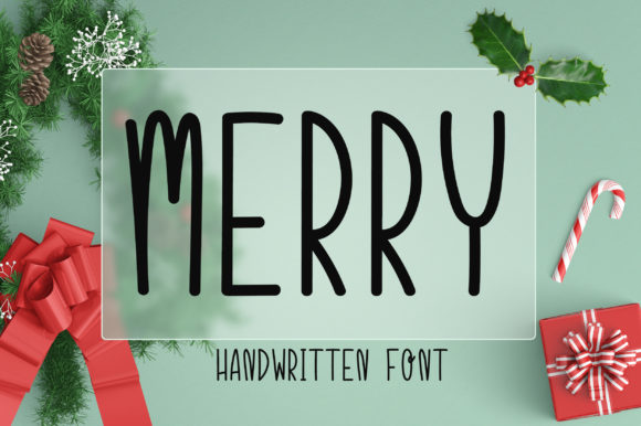 Merry Font Poster 1