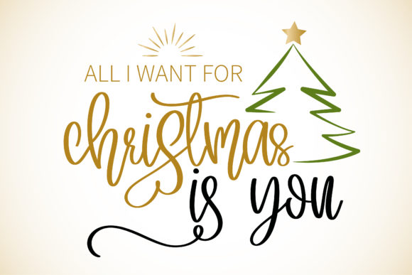 Merry Christmas Font Poster 3