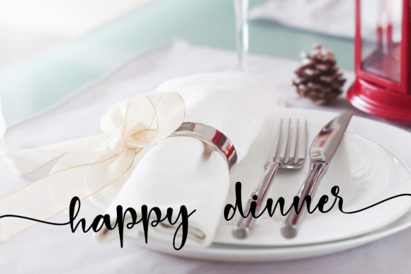 Merry Christmas Baby Font Poster 3