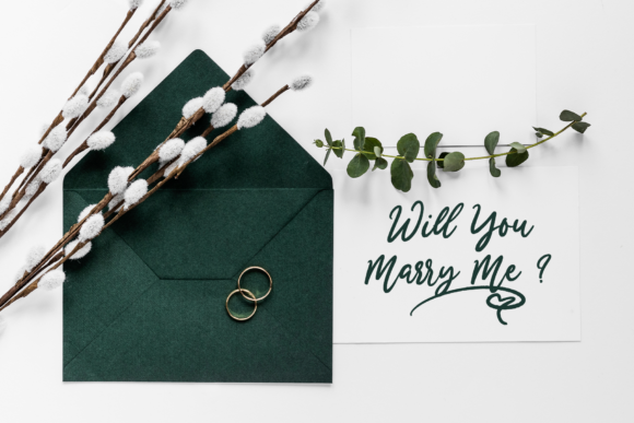 Merry Holly Font Poster 6