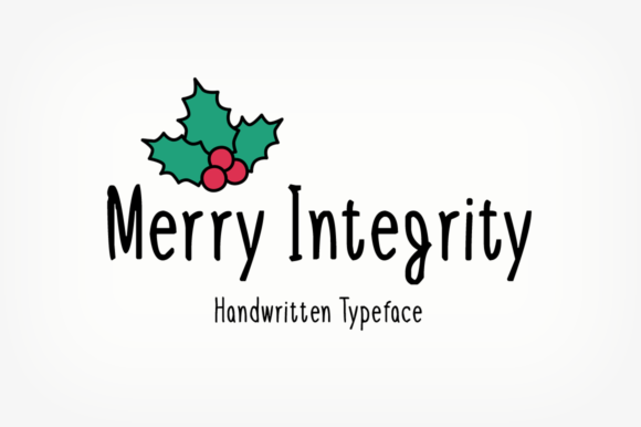 Merry Integrity Font Poster 1