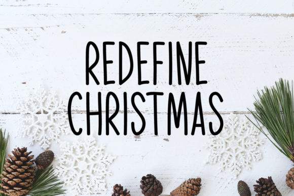 Merry Time Font Poster 2