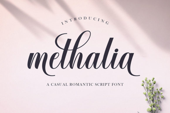 Methalia Font Poster 1